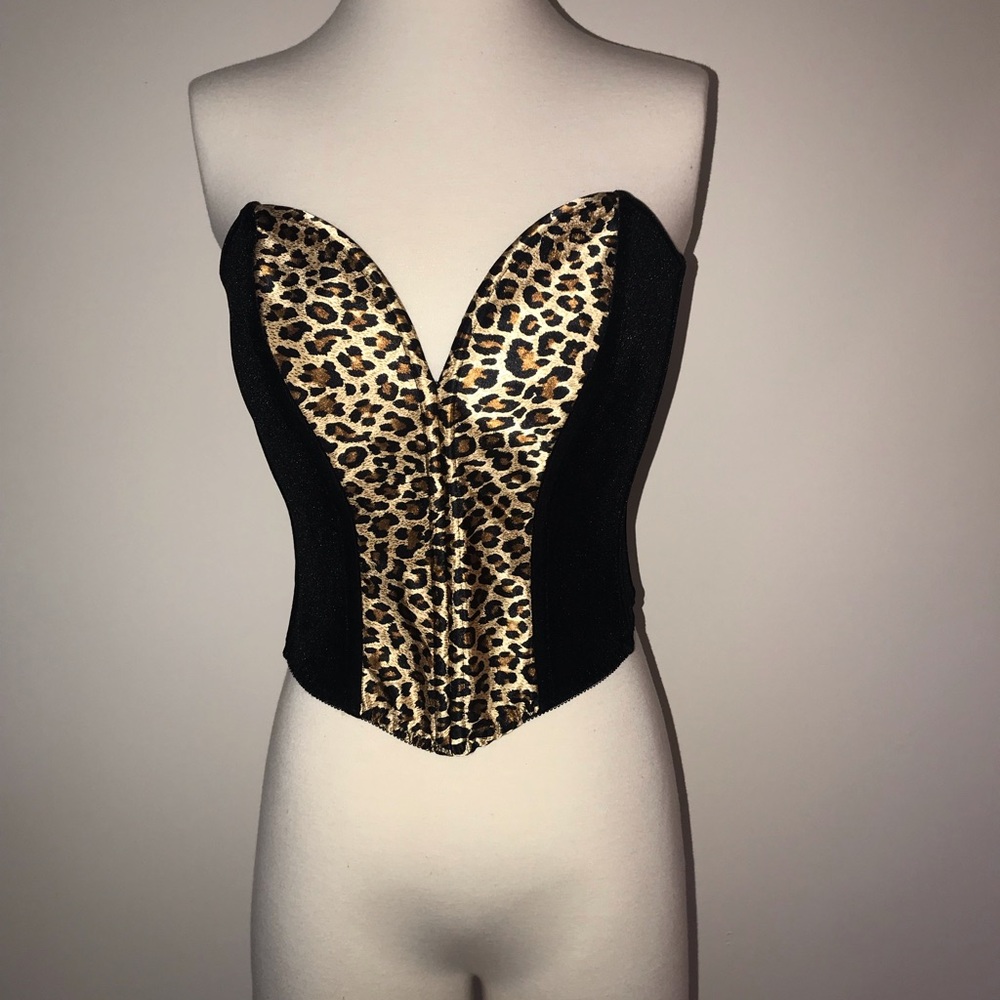 Fredericks of Hollywood black bustier